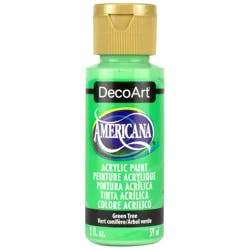 Deco Art Americana Acrylic Paint, Green Tree, 2 Oz