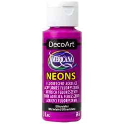 Deco Art Americana Neons Ultraviolet, 2 oz