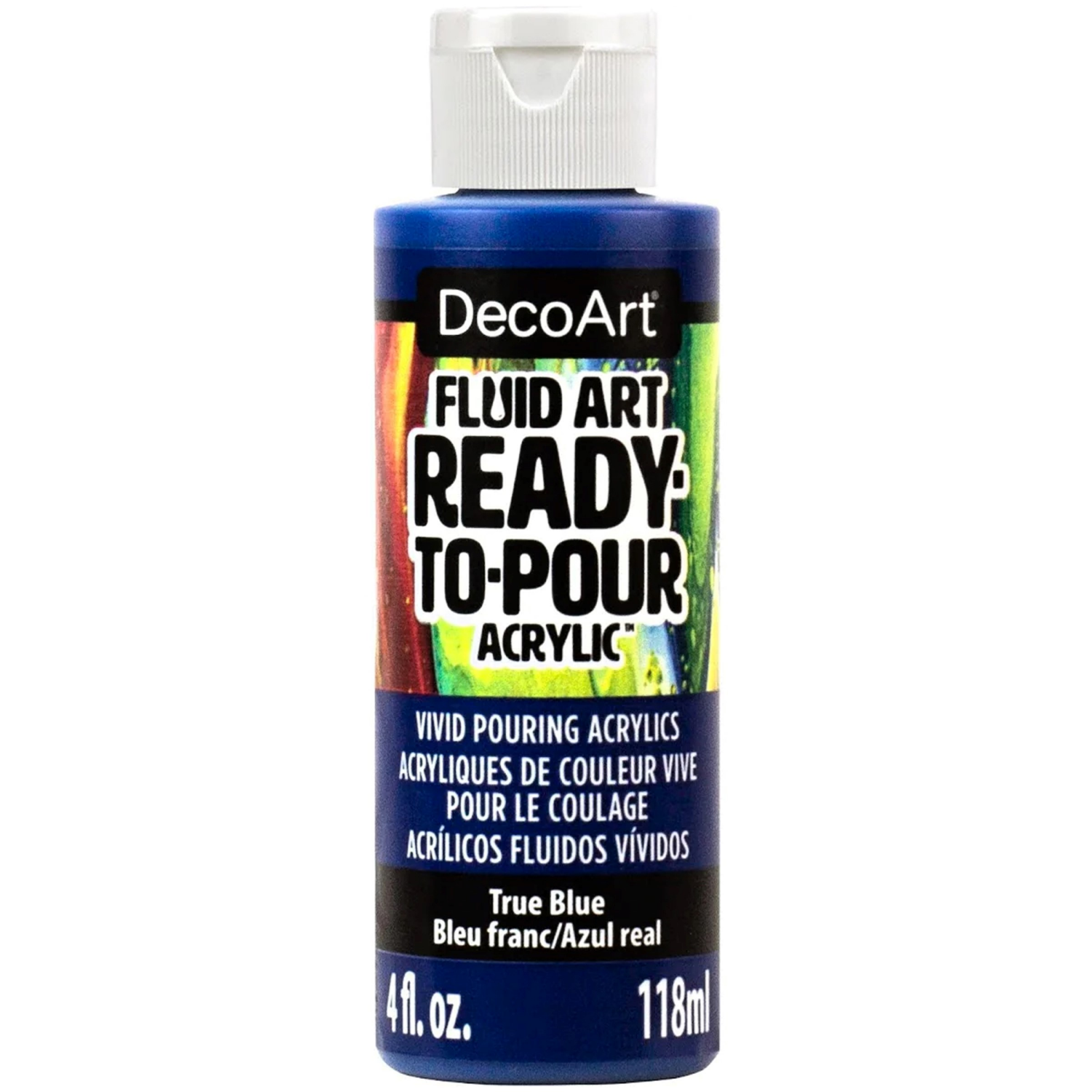 slide 1 of 1, Deco Art FluidArt Blue Violet, 8 oz