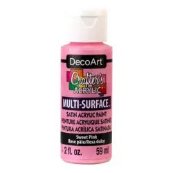 Deco Art Crafters Multi Surface, Sweet Pink, 2 Oz