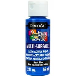 Deco Art Crafters Multi Surface, Basic Blue, 2 Oz