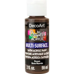 Deco Art Crafters Multi Surface, Brown, 2 Oz