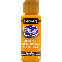Deco Art Americana Acrylic Sunset Gold 2oz