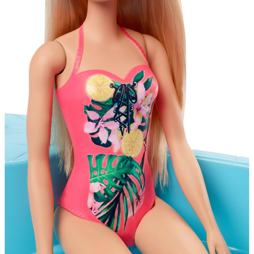 slide 4 of 6, Barbie Pool & Doll Playset, 1 ct