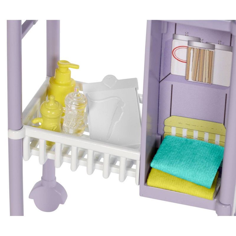 slide 4 of 6, Barbie You Can Be Anything Baby Doctor Blonde Doll and Playset, 1 ct