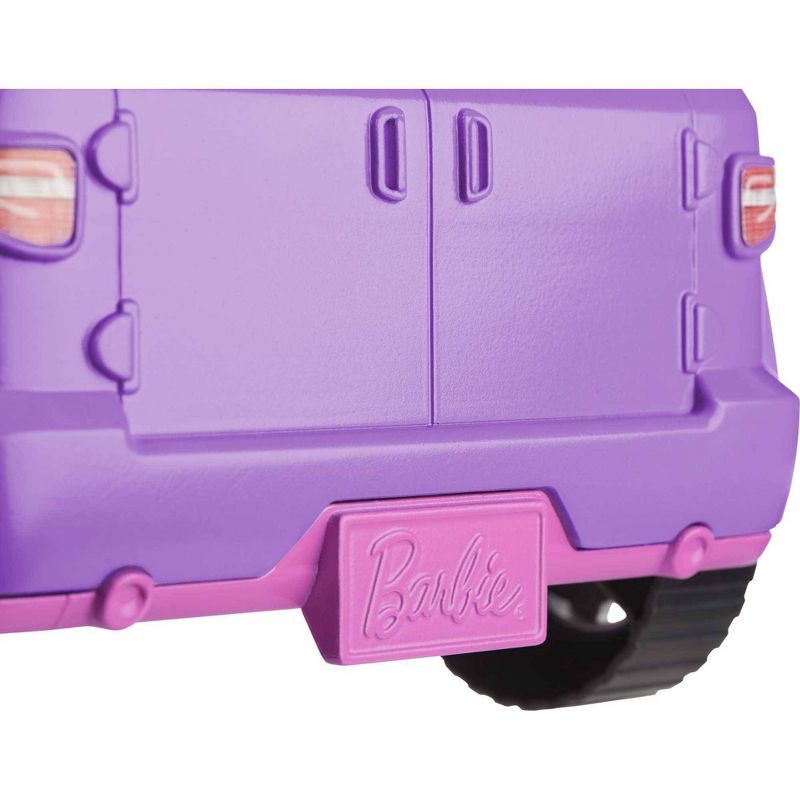 slide 5 of 6, Barbie Off-Road Vehicle Purple with Pink Seats and Rolling Wheels, 1 ct