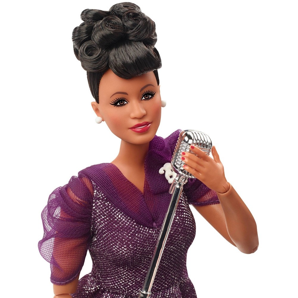 slide 3 of 6, Barbie Signature Ella Fitzgerald Inspiring Women Collector Doll, 1 ct