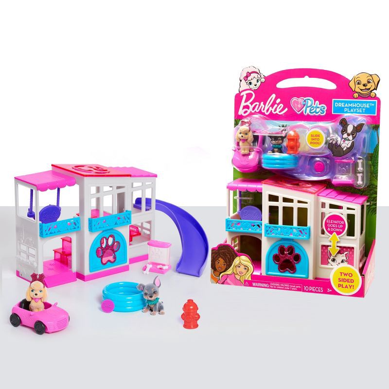 slide 1 of 6, Barbie Pets Dreamhouse Playset, 1 ct