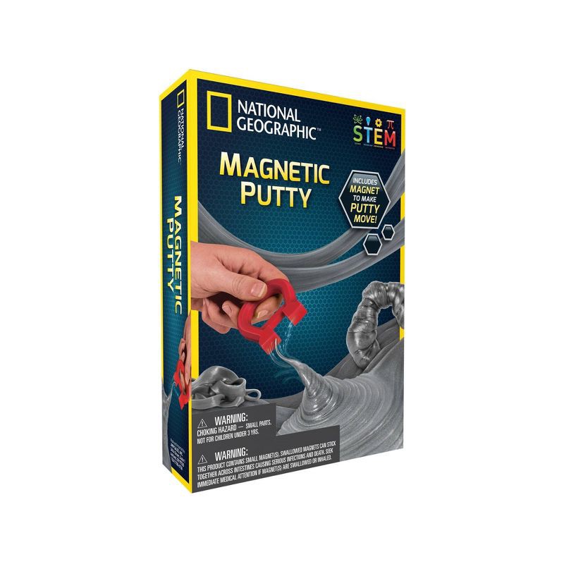 slide 1 of 3, National Geographic Magnetic Putty, 1 ct