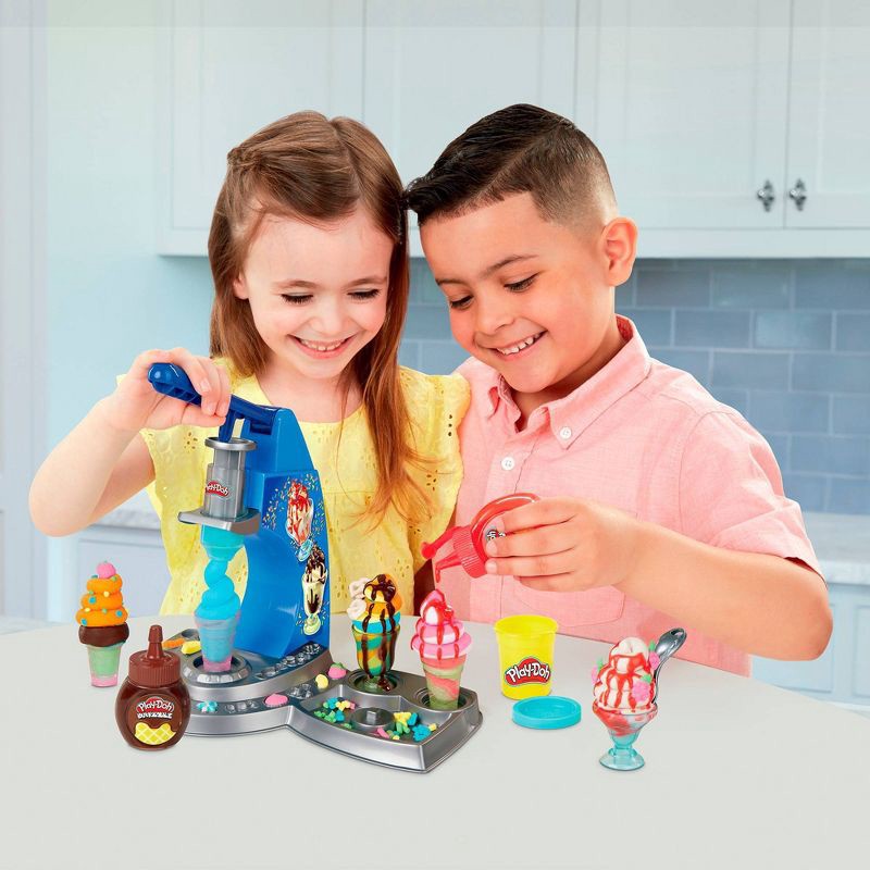 slide 2 of 6, Play-Doh Kitchen Creations Drizzy Ice Cream Playset, 1 ct