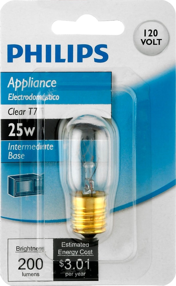 slide 1 of 1, Philips 25T Microwave Light Bulb, 1 ct