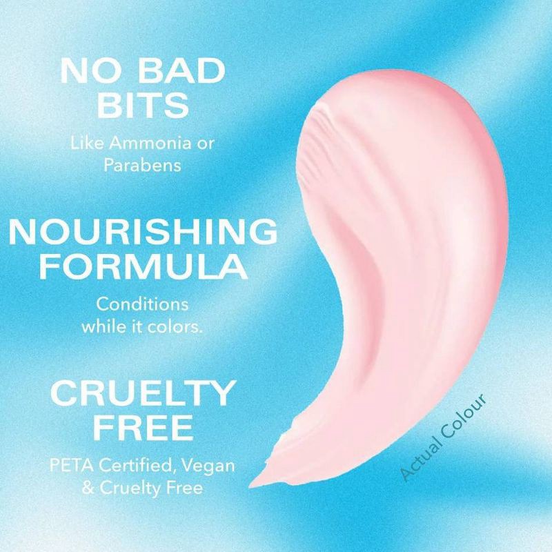 slide 8 of 11, BRITE Instant Semi-Permanent Moisturizing Hair Color - Pastel Pink - 3.38 fl oz, 3.38 fl oz