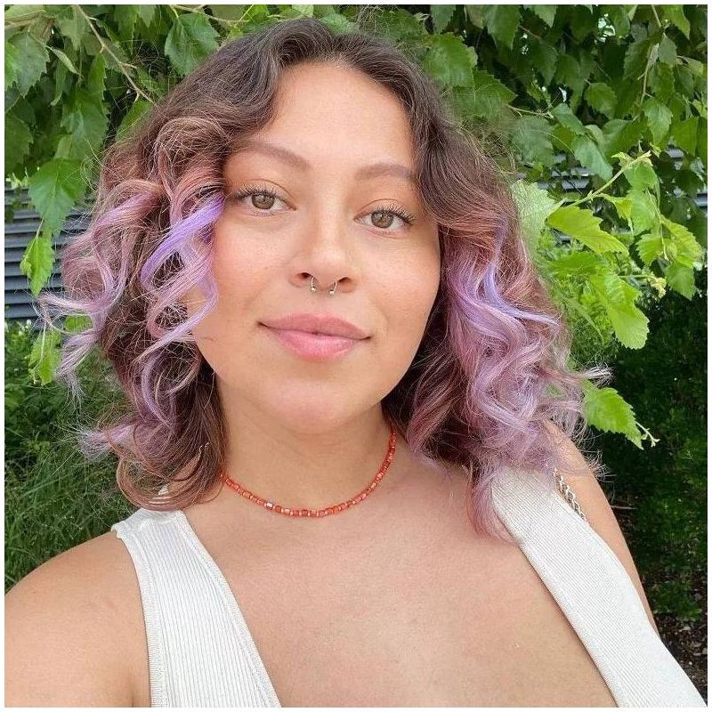 slide 14 of 15, BRITE Instant Semi-Permanent Moisturizing Hair Color - Pastel Purple - 3.38 fl oz, 3.38 fl oz