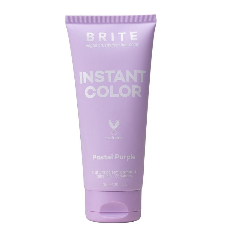 slide 1 of 10, BRITE Instant Semi-Permanent Moisturizing Hair Color - Pastel Purple - 3.38 fl oz, 3.38 fl oz