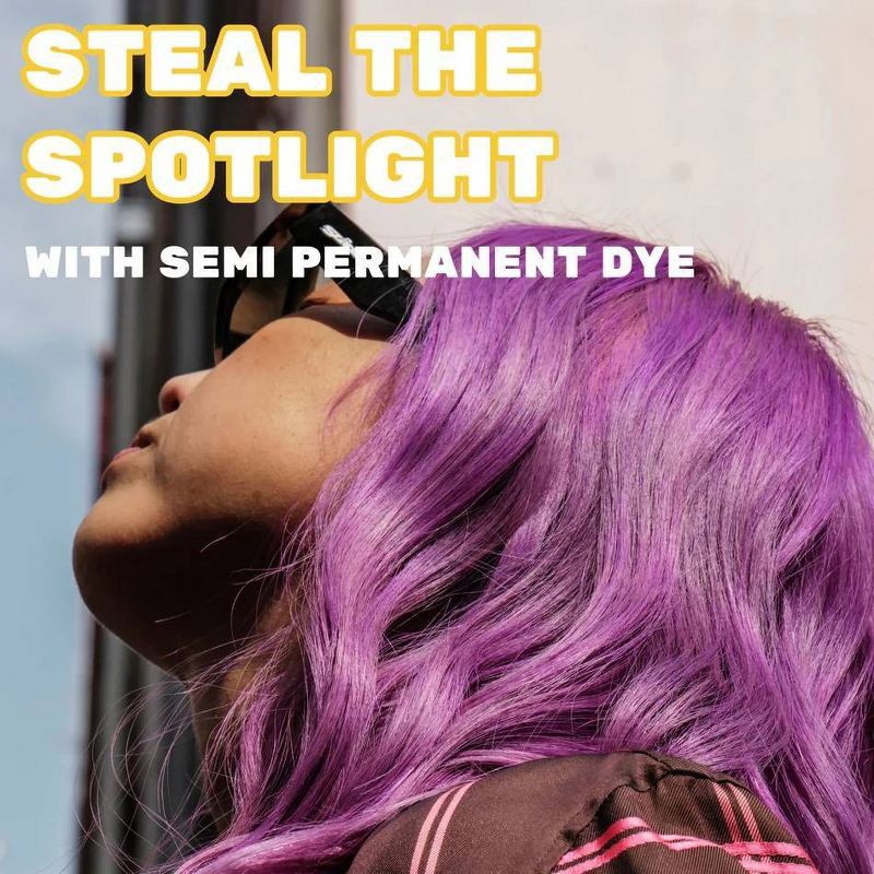 slide 10 of 15, BRITE Instant Semi-Permanent Moisturizing Hair Color - Pastel Purple - 3.38 fl oz, 3.38 fl oz