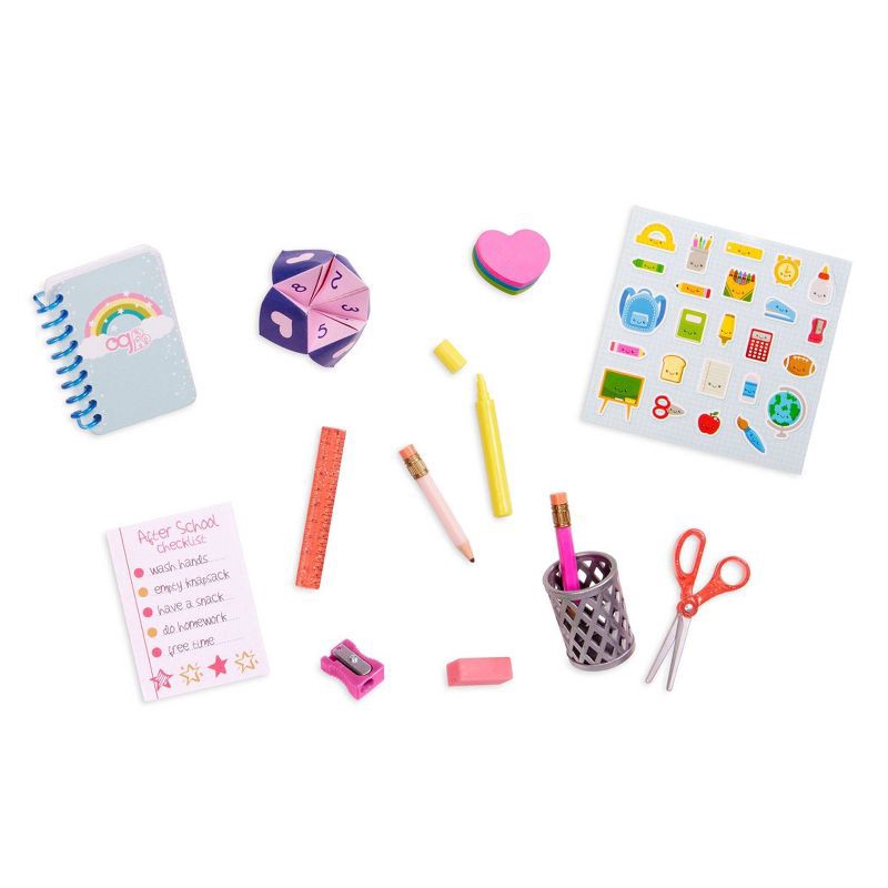 slide 7 of 7, Our Generation Brilliant Bureau Home Desk Accessory Set for 18" Dolls, 1 ct