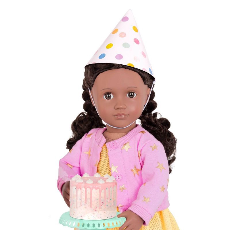 slide 4 of 4, Our Generation Sweet Celebration Birthday Party Accessory Set for 18" Dolls, 1 ct