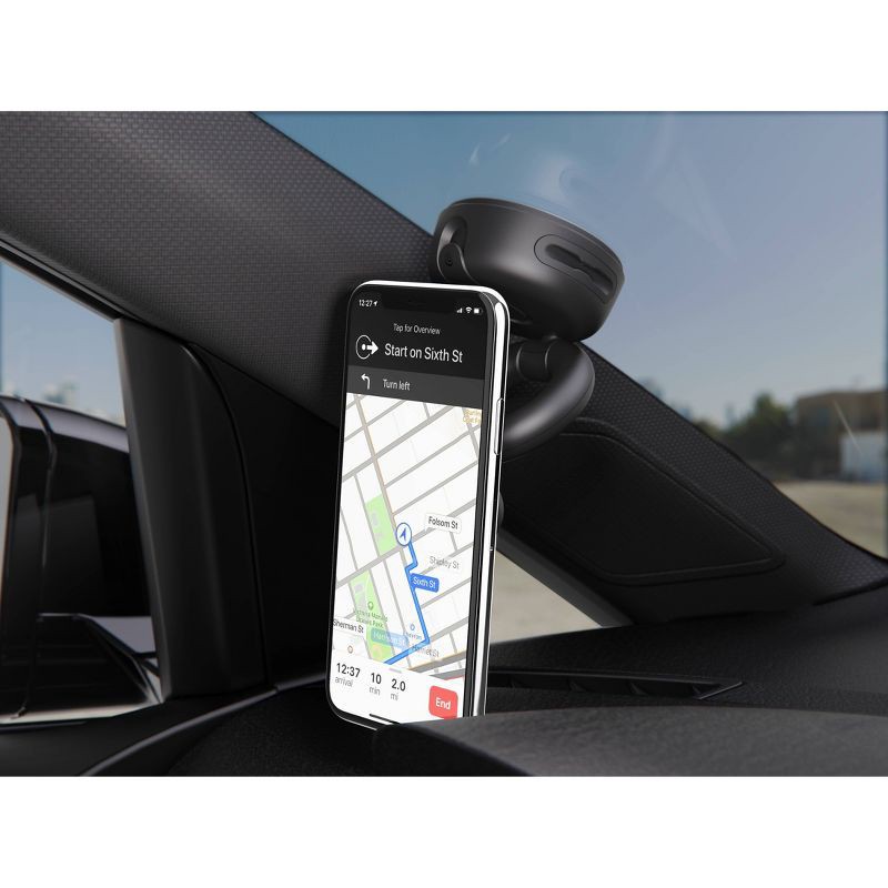 slide 6 of 7, PopSockets PopMount Desk Car Dash & Windshield Mount - Black, 1 ct