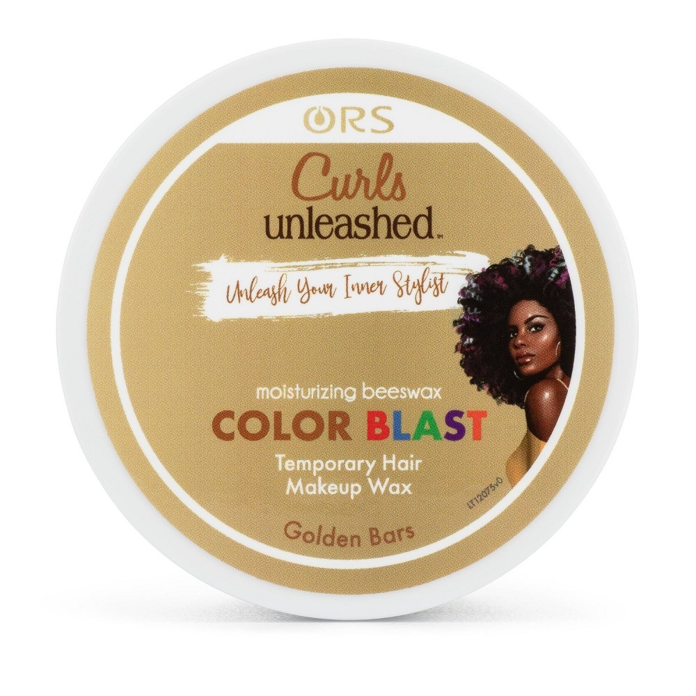 slide 7 of 7, ORS Curls Unleashed Colorblast - Golden Bars, 6 oz