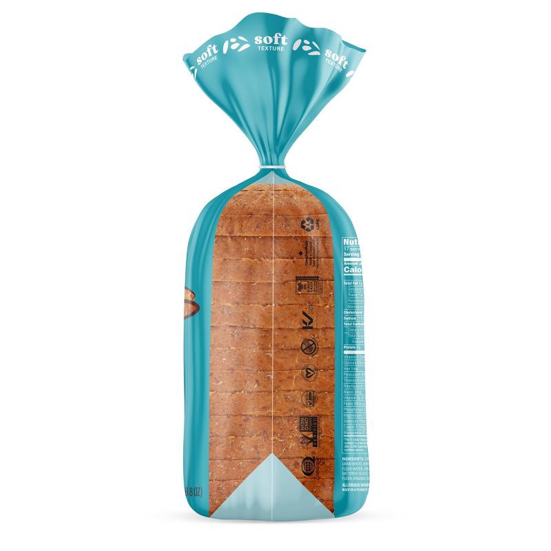 slide 3 of 5, Silver Hills Bakery Organic Soft Wheat Sprouted Wheat Bread - 24oz, 24 oz