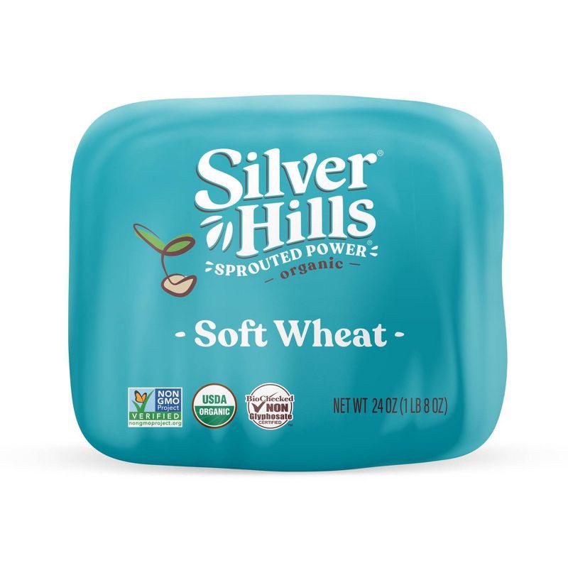 slide 5 of 5, Silver Hills Bakery Organic Soft Wheat Sprouted Wheat Bread - 24oz, 24 oz