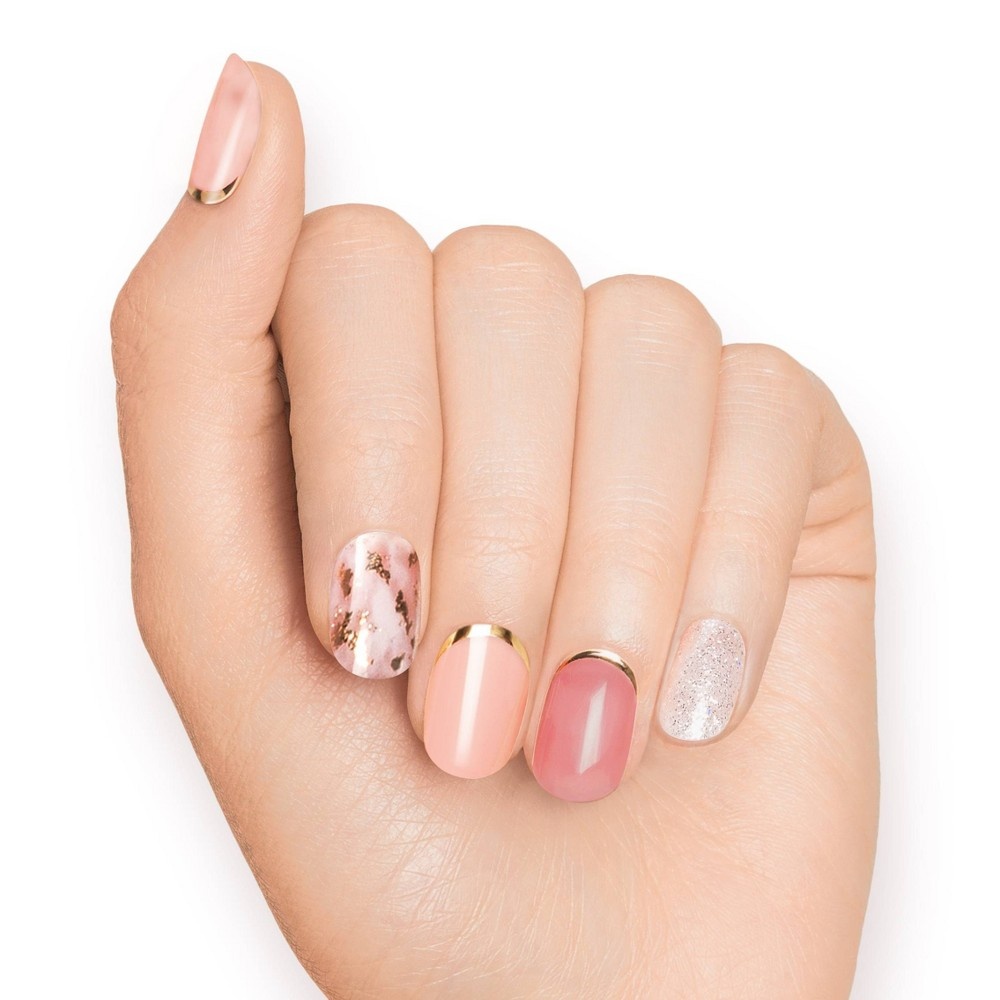 slide 3 of 5, Dashing Diva Gloss Ultra Shine Gel Palette - Feeling Flush, 1 ct