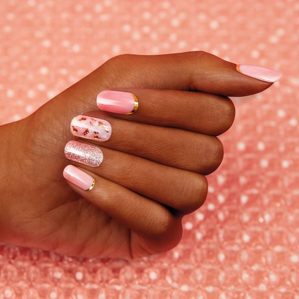 slide 4 of 5, Dashing Diva Gloss Ultra Shine Gel Palette - Feeling Flush, 1 ct