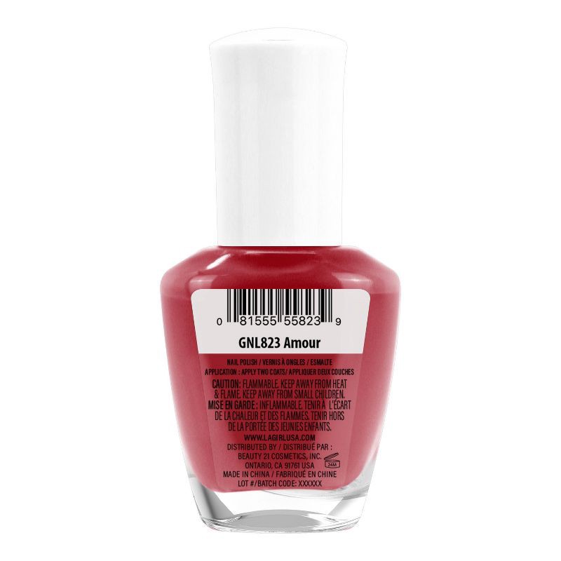 slide 2 of 4, L.A. Girl Color POP Nail Polish - Amour - 0.47 fl oz, 0.47 fl oz