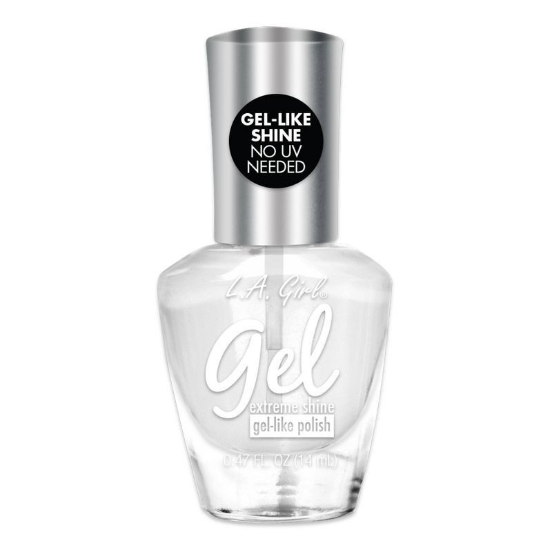 slide 1 of 3, L.A. Girl Gel Nail Polish - Clear - 0.47 fl oz, 0.47 fl oz