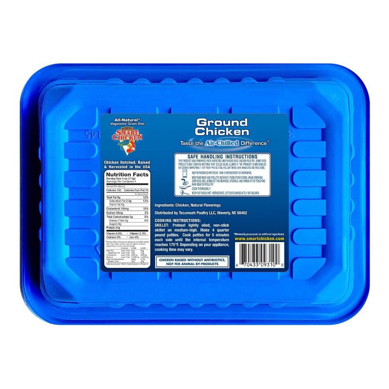 slide 5 of 8, Smart Chicken Ground Chicken - 16oz, 16 oz