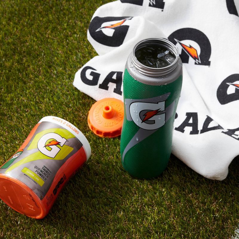 slide 3 of 4, Gatorade Gatorskin Bottle 32oz: BPA-Free Plastic Portable Drinkware, 32 oz