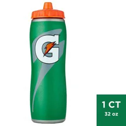 Gatorade Gatorskin Bottle 32oz: BPA-Free Plastic Portable Drinkware