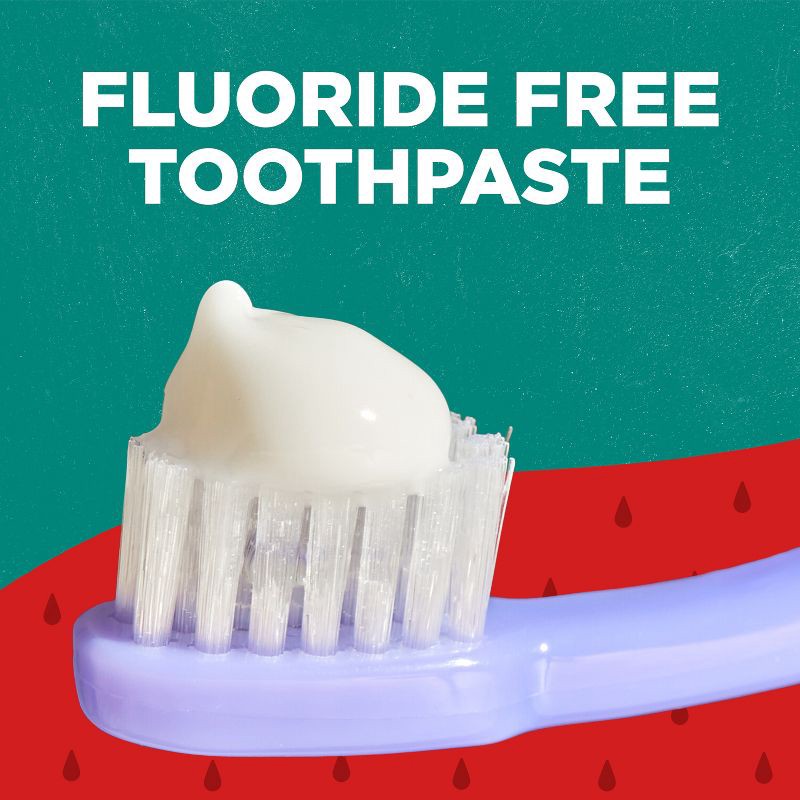 slide 5 of 9, Tom's of Maine Silly Strawberry Childrens Fluoride-Free Toothpaste 5.1oz, 5.1 oz