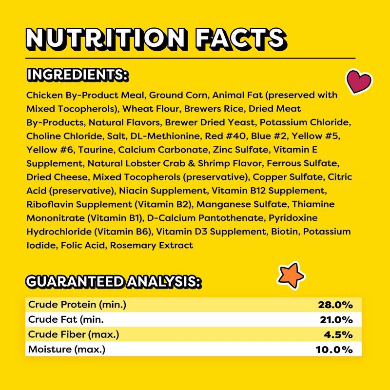 slide 9 of 9, Temptations ShakeUps Crustacean Celebration Cat Treats with Lobster, Seafood, Crab and Shrimp - 5.29oz, 5.29 oz