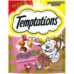 Temptations ShakeUps Crustacean Celebration Cat Treats with Lobster, Seafood, Crab and Shrimp - 5.29oz