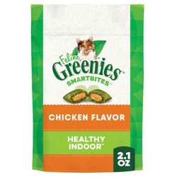 Greenies Smartbites Healthy Indoor Chicken Flavor Cat Treats - 2.1oz