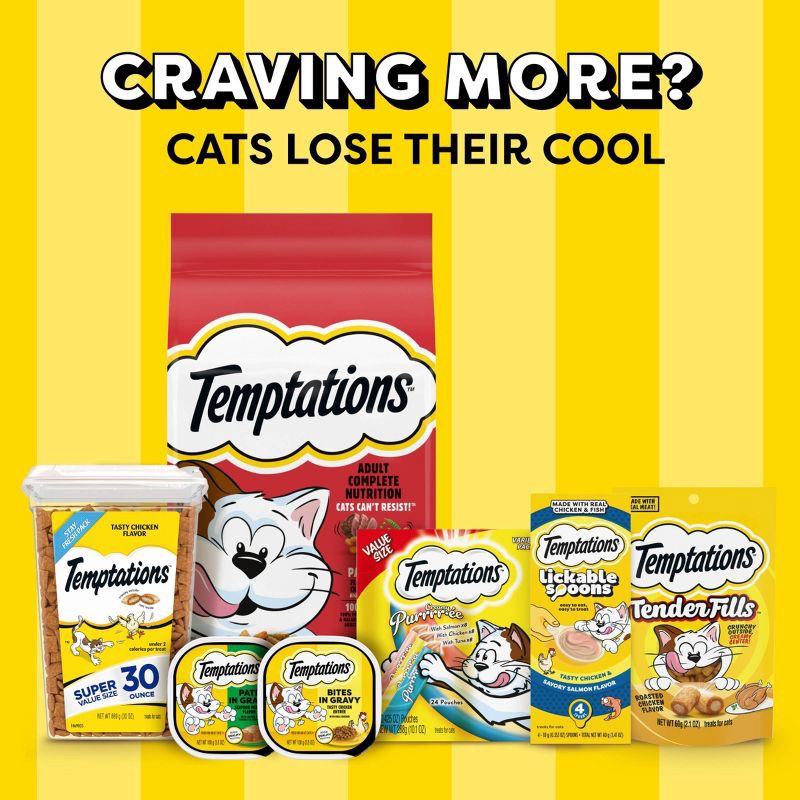 slide 8 of 9, Temptations ShakeUps Clucky Carnival Cat Treats with Chicken Turkey and Catnip - 5.29oz, 5.29 oz