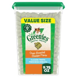 Greenies Dental Cat Treats Oven-Roasted Chicken - 9.75 oz