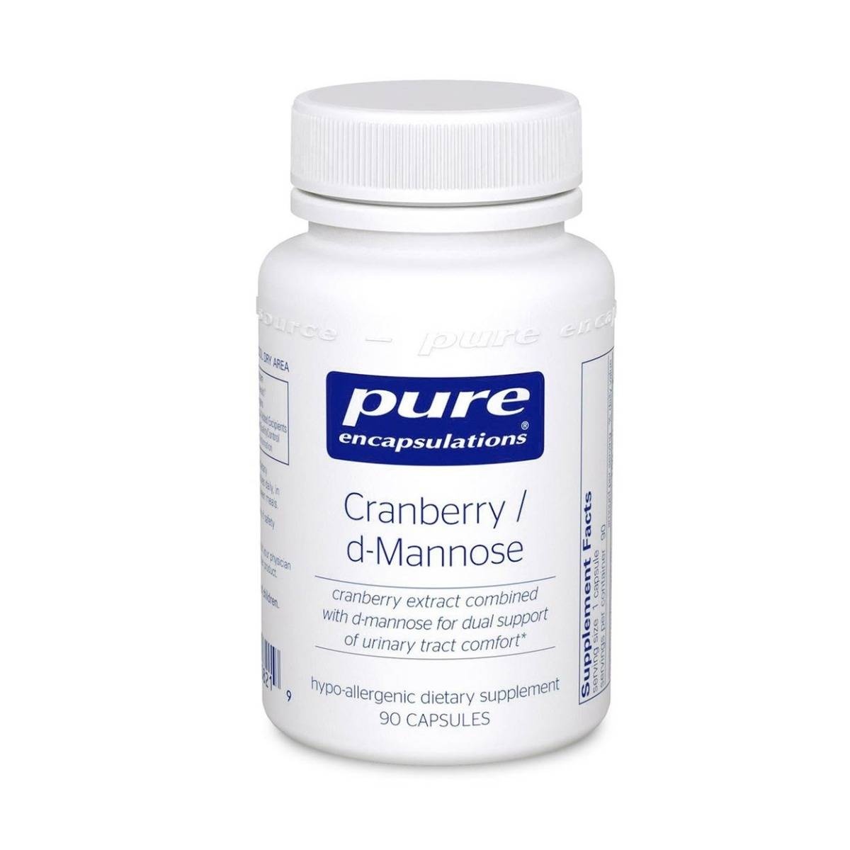 slide 1 of 1, Pure Encapsulations Cranberry/D-Mannose 90 Vcaps, 90 ct