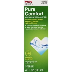 slide 1 of 1, CVS Health Pure Comfort Multi-Purpose Solution, 4 oz