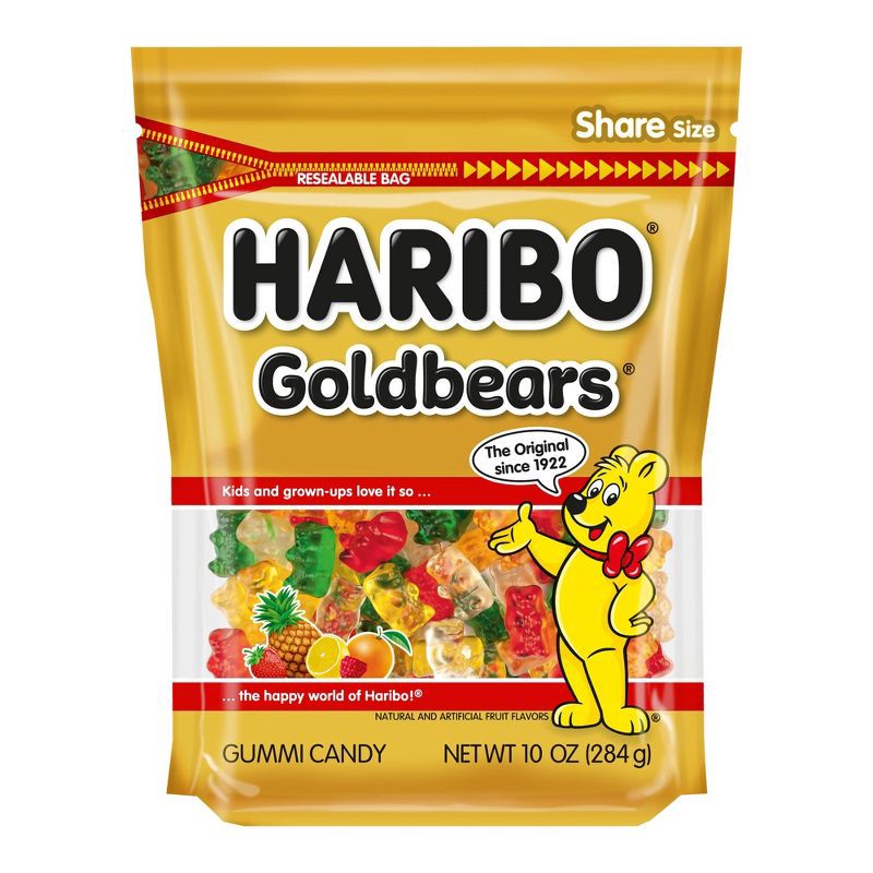 slide 1 of 3, Haribo Goldbears Candy - 10oz, 10 oz