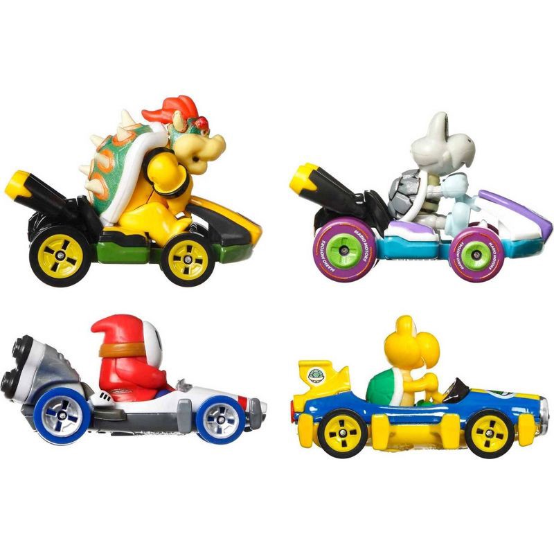 slide 3 of 6, Hot Wheels Mario Kart Diecast - 4 pk, 4 ct