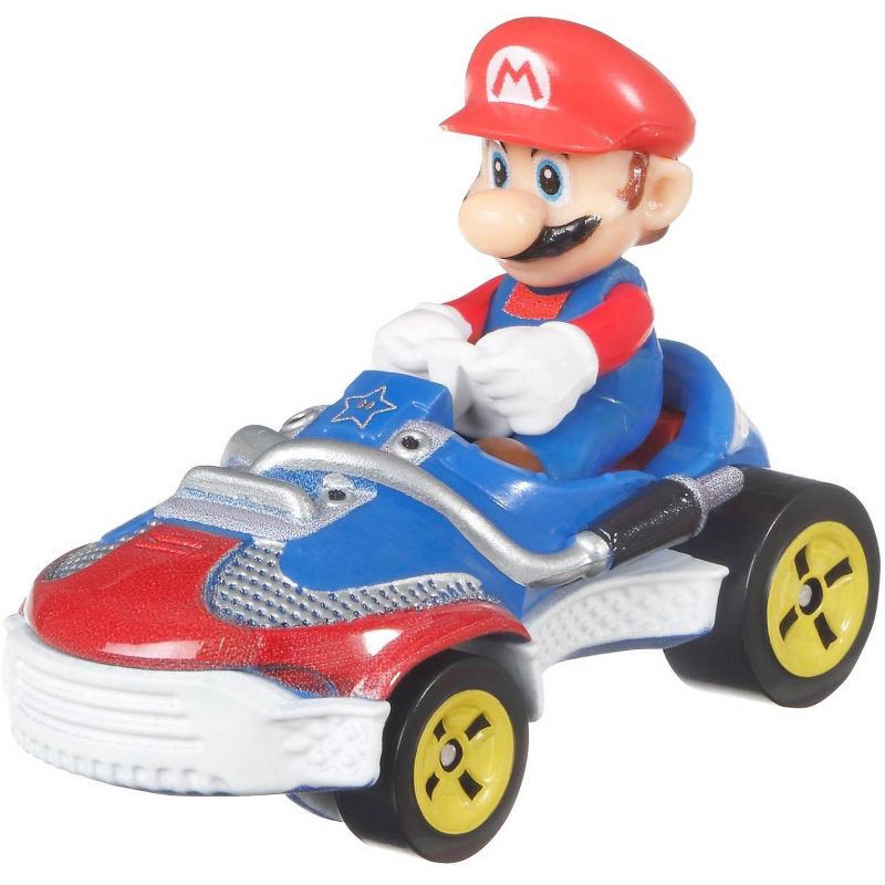 slide 6 of 6, Nintendo Hot Wheels Mario Kart Diecast - 4 pk, 4 ct