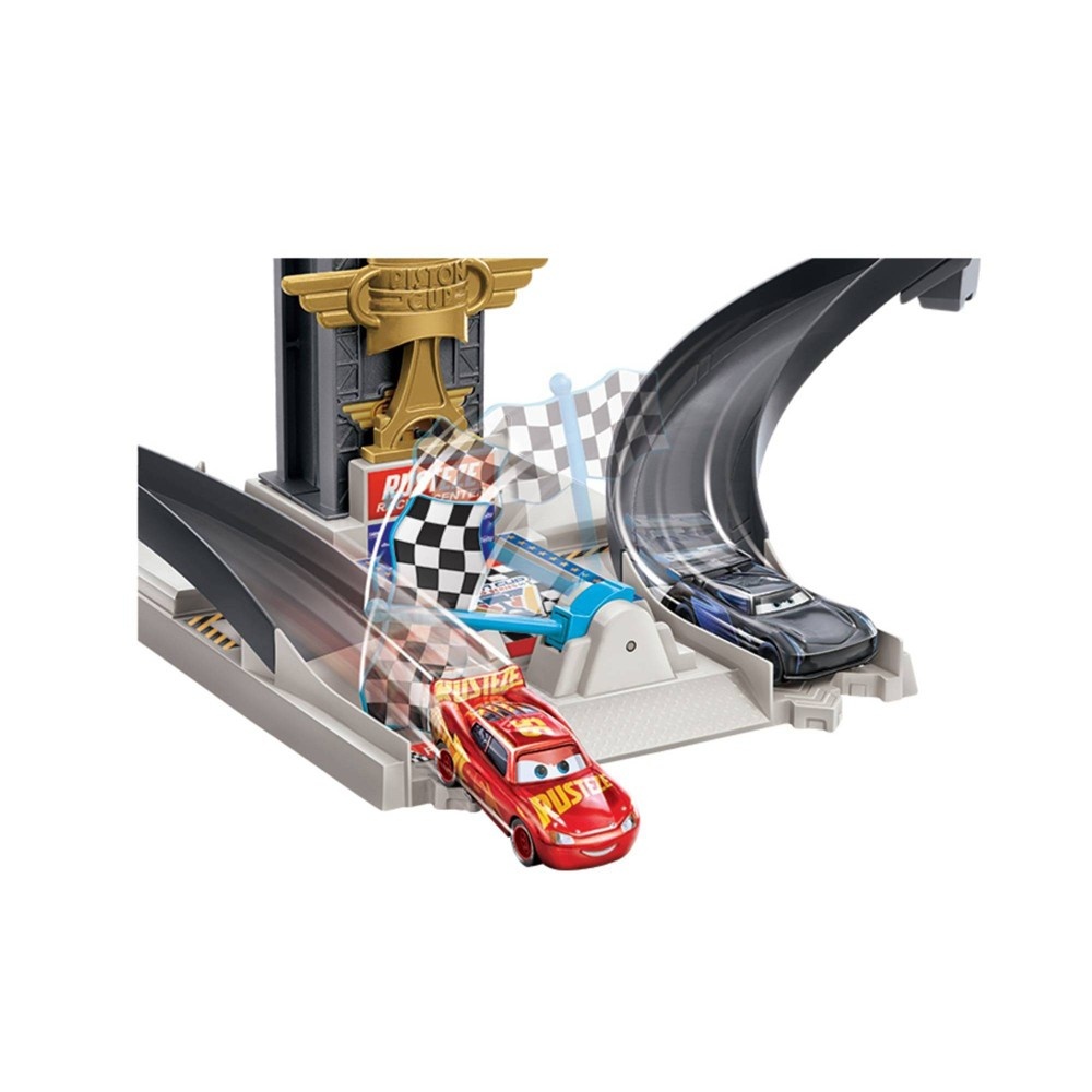 slide 3 of 9, Disney Pixar Cars Rust-eze Racing Tower Playset, 1 ct