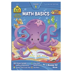 School Zone Math Basics Book 1 ea
