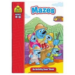 School Zone Mazes Activity Zone Workbook