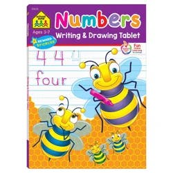 School Zone Numbers Writing & Drawing Tablet