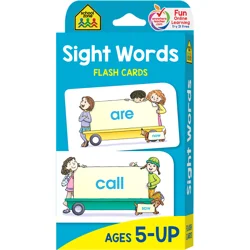 School Zone Beginning Sight Words Flash Cards
