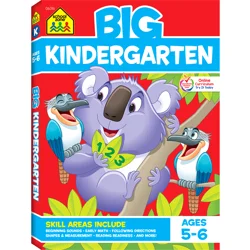 School Zone BIG Kindergarten Workbook
