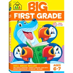 School Zone BIG First Grade Workbook